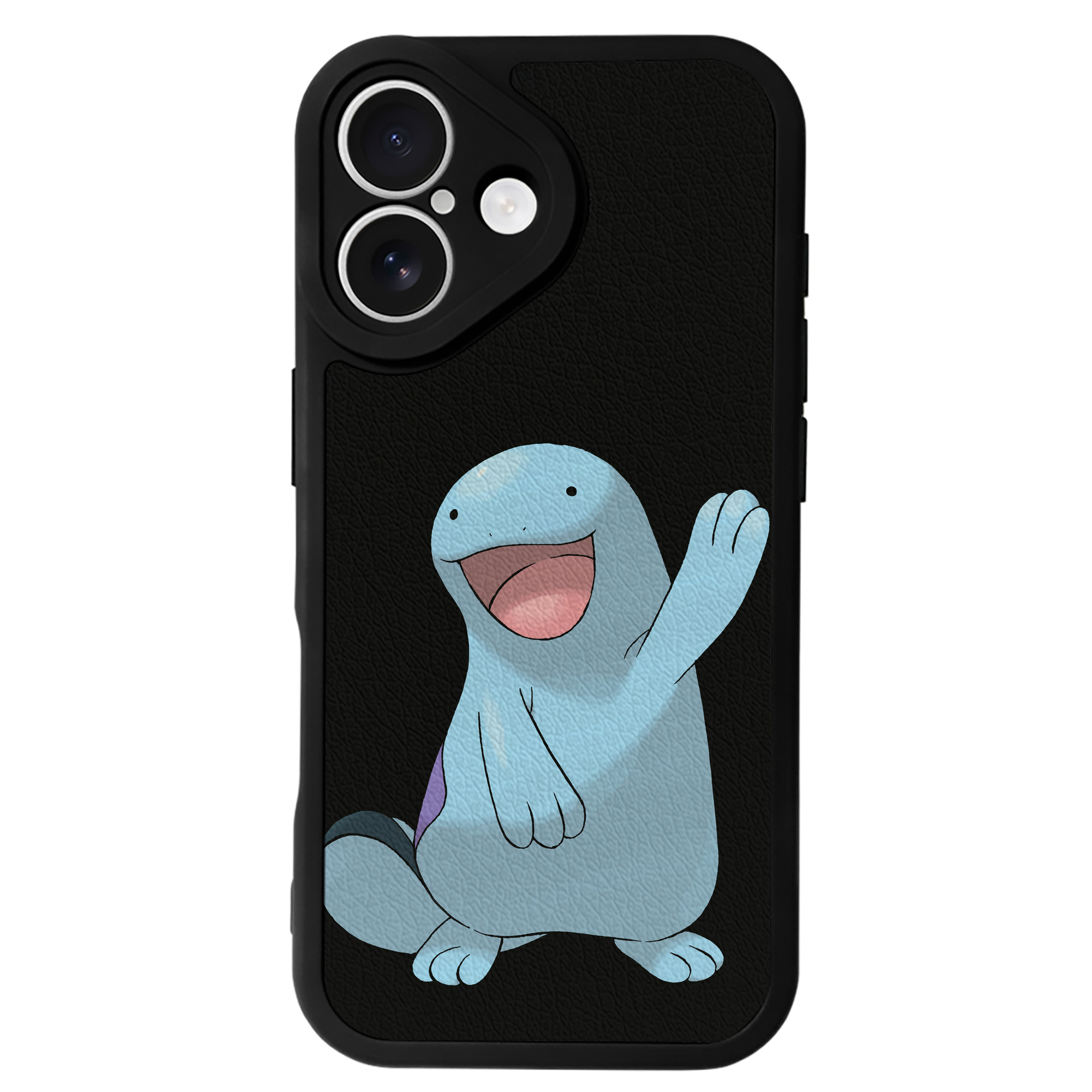 （画像用） ポケットモンスター Pokémon 【iPhone 16シリーズ対応】シリコンスマホケース（レザー調） 材質：シリコン